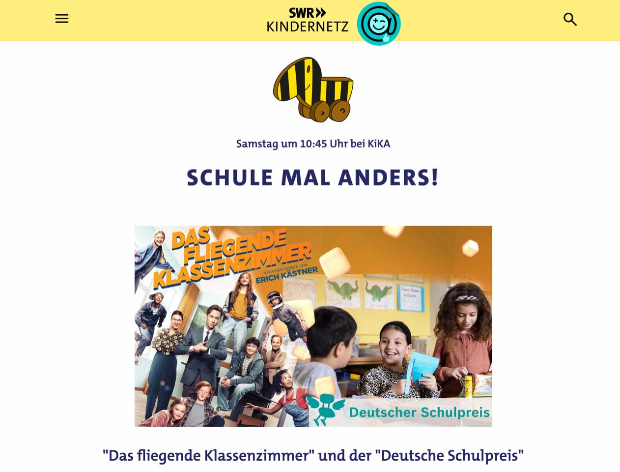 Das fliegende Klassenzimmer